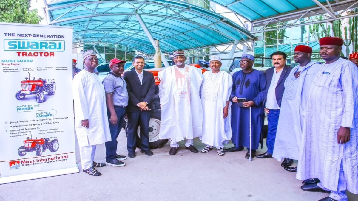 Nigerian Agriculture Minister Meets With Indian Tractor Manufacturer Swaraj