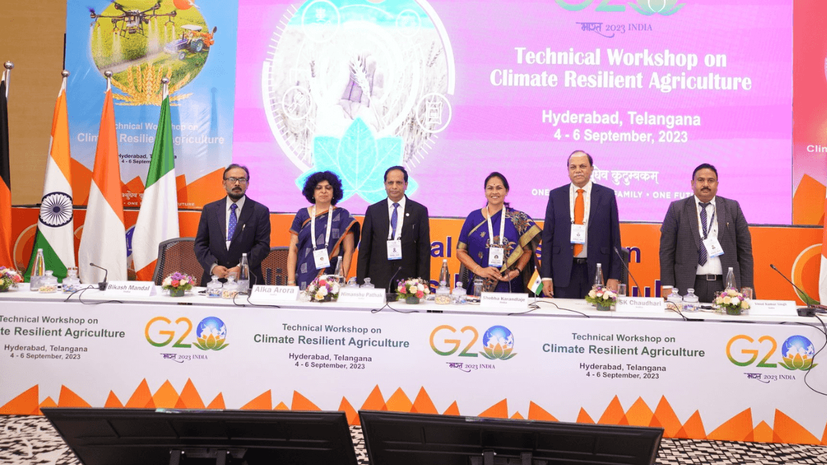 Highlights From G20 Technical Workshop On Climate-Resilient Agriculture
