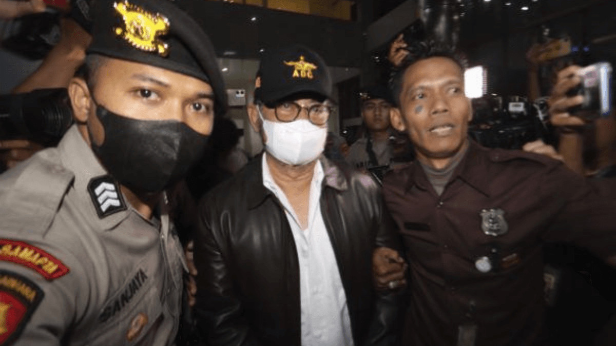 Indonesia's Former Agriculture Minister Arrested On Corruption Charges