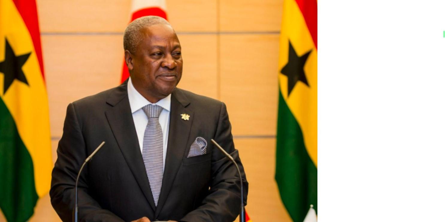Former Ghana President Mahama Says Thriving Agricultural Sector Can Tackle 14% Unemployment Rate