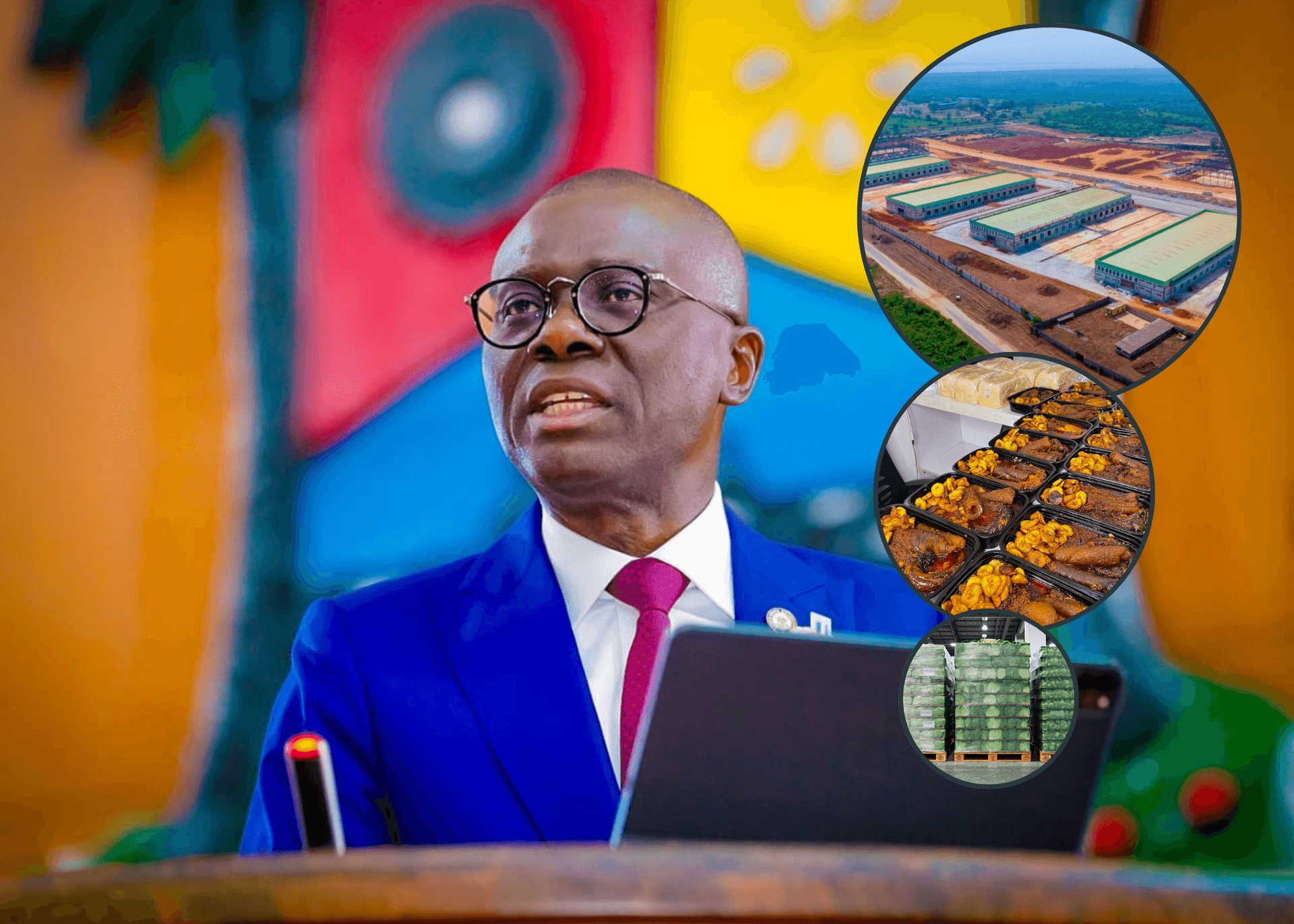 Lagos Food Logistics Hub To Boost Food Security, Stabilise Prices —Sanwo-Olu