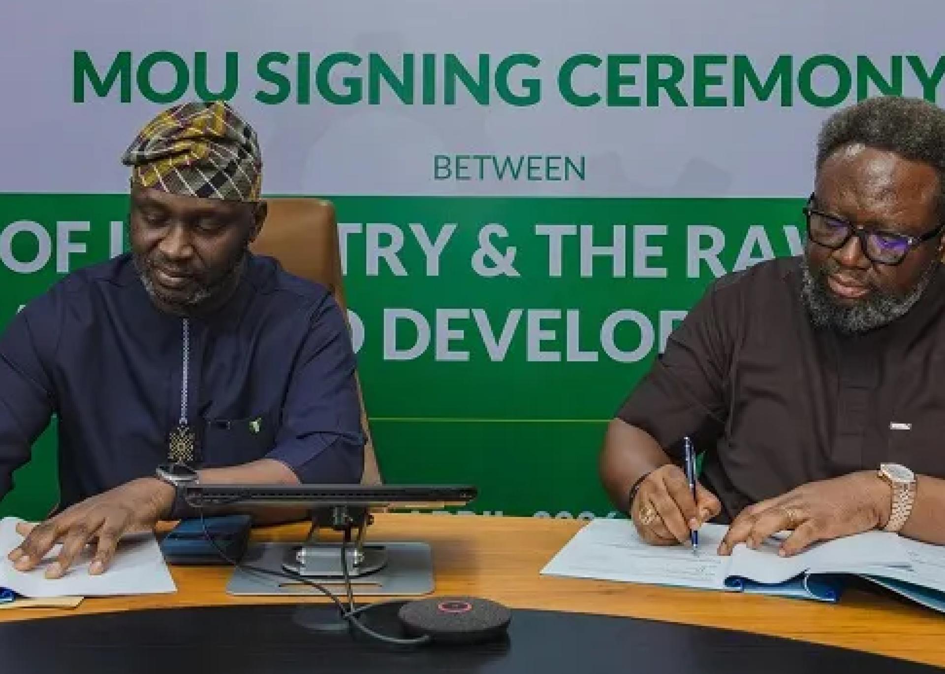 BOI, RMRDC Sign Agreement to Fix Agric Value Chain Challenges, Boost GDP
